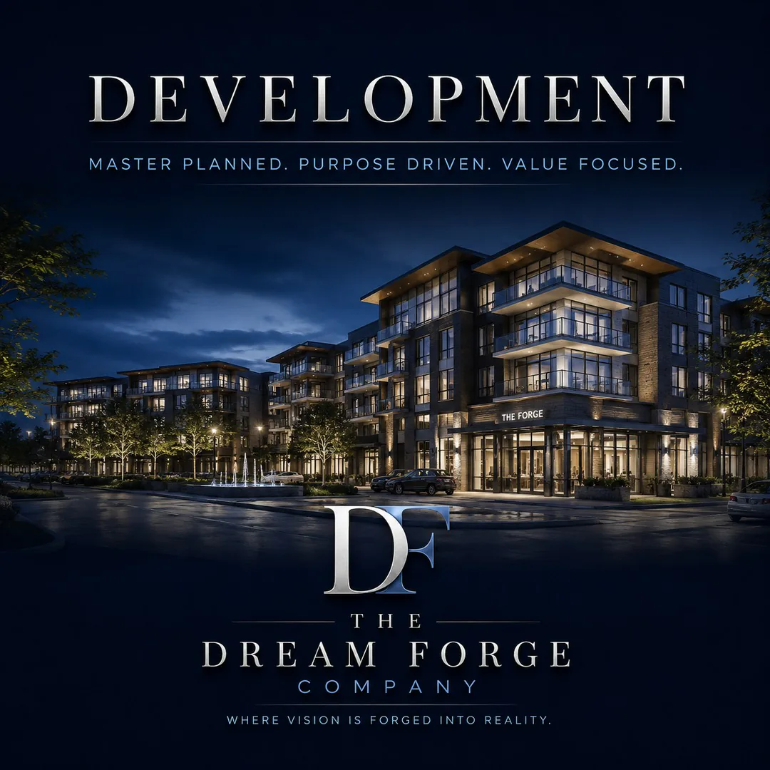 Development — Master planned. Purpose driven. Value focused.